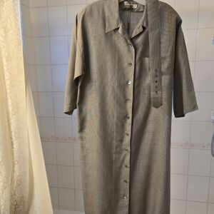 Ann Taylor Houndstooth Check Dress (Small)